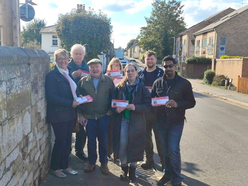 Winning Royston Palace - Labour team