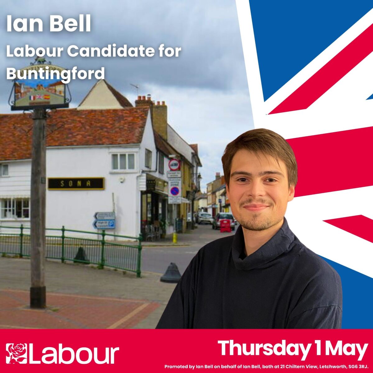 Ian Bell - Labour candidate for Buntingford